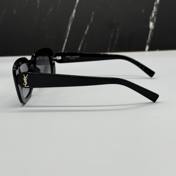 NEW SAINT LAURENT SL M130 002 BLACK WOMEN SUNGLASSES SLM130 002 SAINT LAURENT - Picture 5 of 11